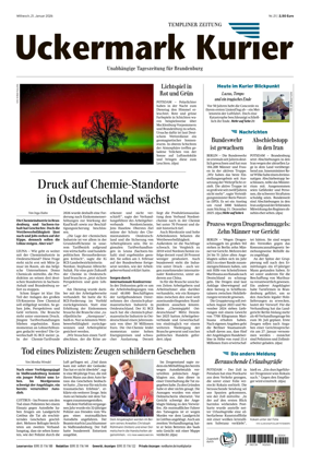 Cover of Templiner Zeitung