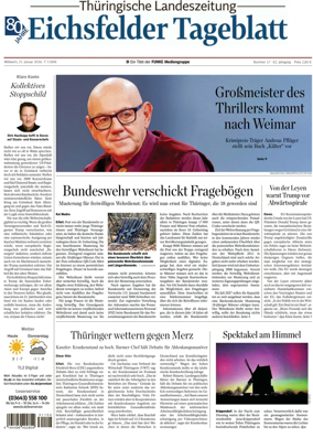 Cover of Thuringische Landeszeitung (Eichsfeld)