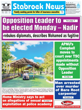 Cover of Stabroek News