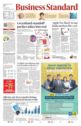 Cover of Business Standard