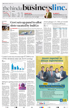 Cover of BusinessLine (Delhi)