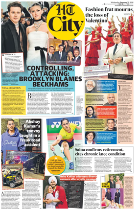 Cover of Hindustan Times (Chandigarh) - City