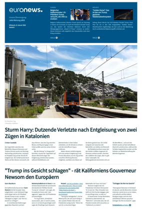 Cover of Euronews (German Edition)
