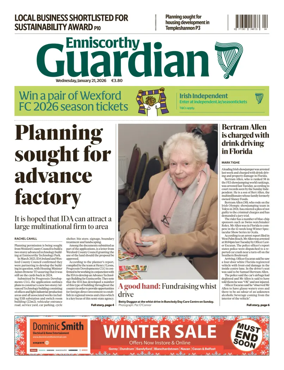 Cover of Enniscorthy Guardian