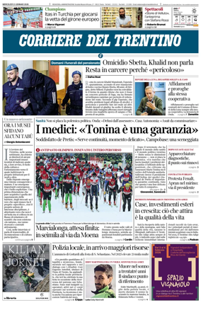 Cover of Corriere del Trentino