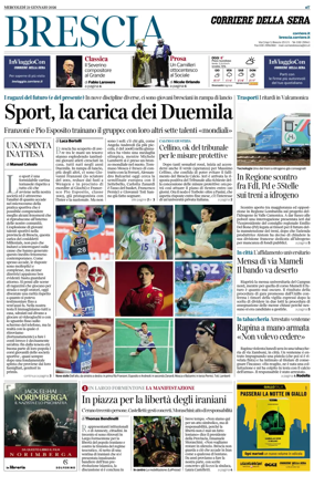 Cover of Corriere della Sera (Brescia)