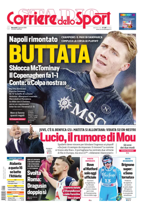 Cover of Corriere dello Sport (Campania)