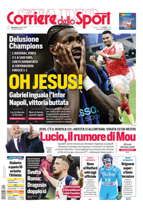 Cover of Corriere dello Sport (Nazionale)