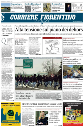 Cover of Corriere Fiorentino