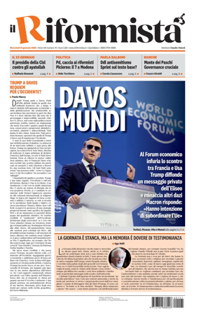 Cover of Il Riformista (Italy)