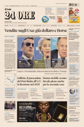 Cover of Il Sole 24 Ore