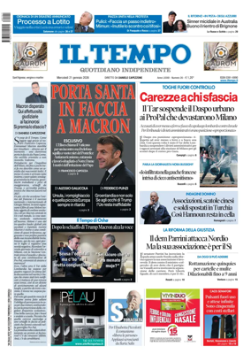 Cover of Il Tempo (Nazionale)