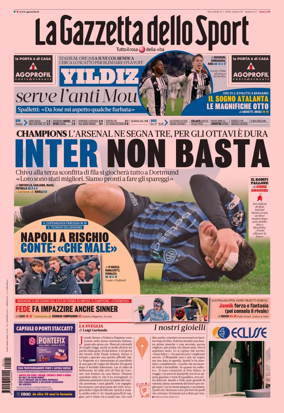 Cover of La Gazzetta dello Sport - Milano