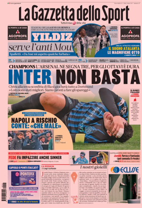 Cover of La Gazzetta dello Sport
