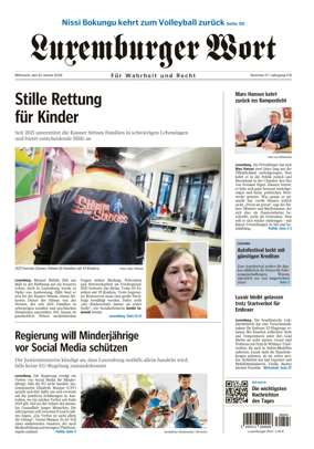 Cover of Luxemburger Wort