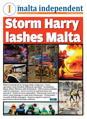 Cover of Malta Independent