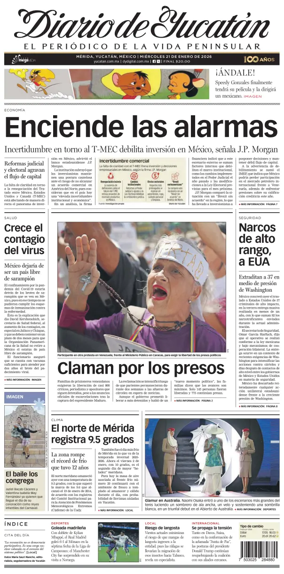 Cover of Diario de Yucatan