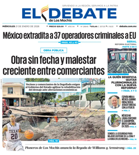 Cover of El Debate de Los Mochis