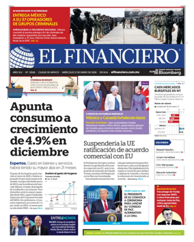 Cover of El Financiero