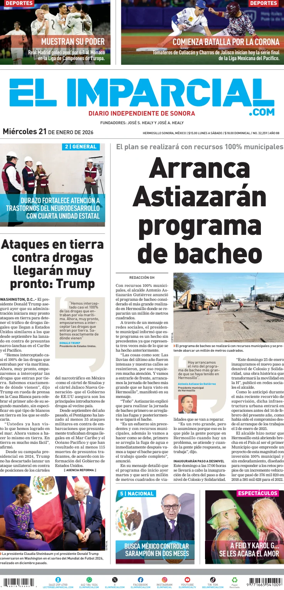 Cover of El Imparcial