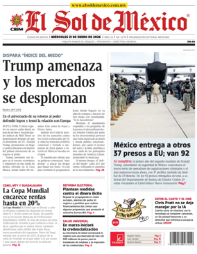 Cover of El Sol de Mexico