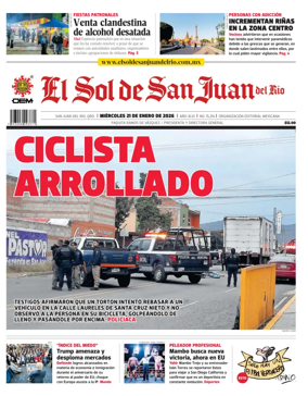 Cover of El Sol de San Juan del Rio