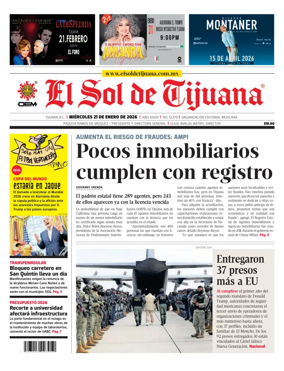 Cover of El Sol de Tijuana