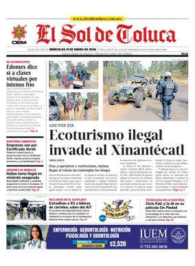 Cover of El Sol de Toluca