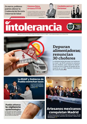Cover of Intolerancia Diario