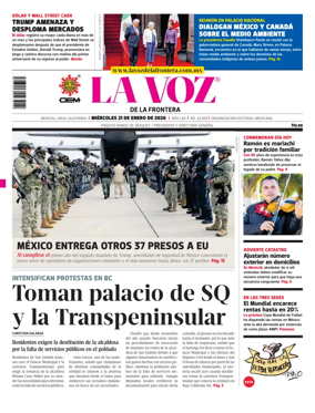 Cover of La Voz de la Frontera