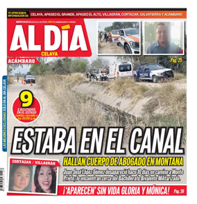 Cover of Periodico Al Dia (Celaya)