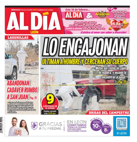Cover of Periodico Al Dia (Leon)