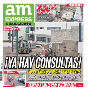 Cover of Periodico AM Express (Guanajuato)