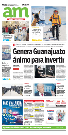 Cover of Periodico AM (Leon)