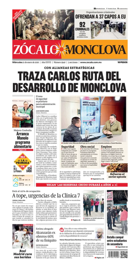 Cover of Zocalo Monclova