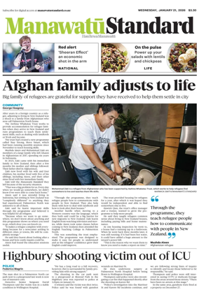 Cover of Manawatu Standard