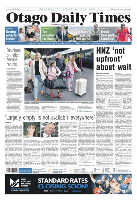 Cover of Otago Daily Times