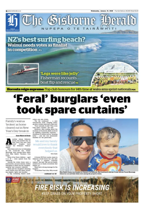 Cover of The Gisborne Herald