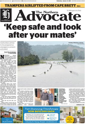 Cover of The Northern Advocate