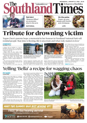 Cover of The Southland Times