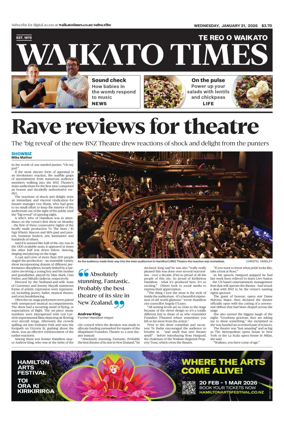 Cover of Waikato Times