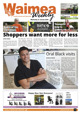 Cover of Waimea Weekly