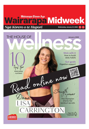 Cover of Wairarapa Times-Age Midweek