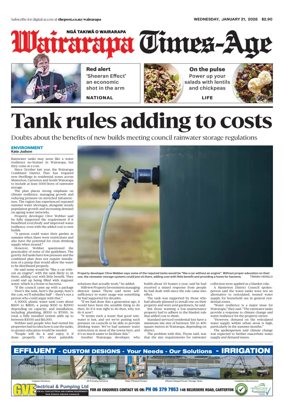 Cover of Wairarapa Times-Age (NZ)