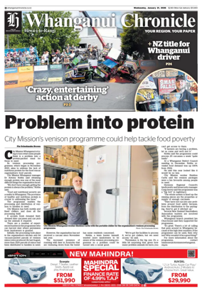 Cover of Whanganui Chronicle