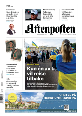 Cover of Aftenposten