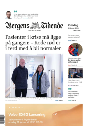 Cover of Bergens Tidende