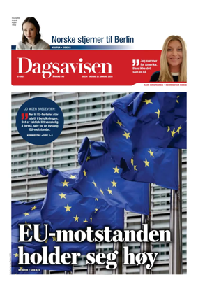 Cover of Dagsavisen