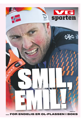 Cover of VG Sporten