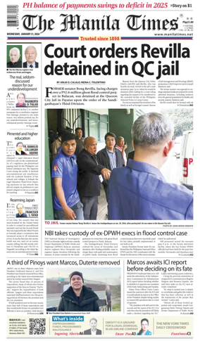 Cover of The Manila Times